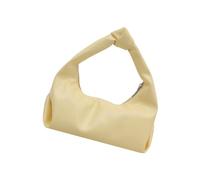 Qsvbeeqj Borsa PU Contemporanea Design Ergonomico Con Ampia Pratica Interna Casual Top Per Ufficio Essenziale Pratica PU Lavoro, giallo.