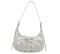 Qsvbeeqj Borse A Tracolla Per Le Donne Borse A Spalla Crossbody Bag Alla Moda Pelle Borsa Elegante Borsa Selle Borsa Regali Selle Borsa, bianco