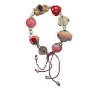 Qsvbeeqj Braccialetto vintage ispirato a forma di orsetto in lega, per adolescenti, ragazze, per il tempo libero