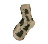 Qsvbeeqj Calzini dei cartoni animati per le donne più spessi Fuzzy Cozy Slipper calzini caldi morbidi invernali peluche regali per la casa da donna sfocato antiscivolo pinze velluto stivaletti