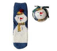 Qsvbeeqj Calzini invernali da donna invernali caldi e accoglienti calzini morbidi in stile cartone animato peloso atletico pantofole da interno invernali accoglienti per le donne pantofole da interno