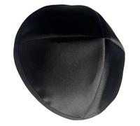 Qsvbeeqj Cappello tradizionale ebraico Kippah rotondo per credenti e appassionati di cultura giudaismi kippa cappello per uso quotidiano kippah israeliano, Nero , Taglia unica