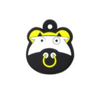Qsvbeeqj Carino Tennis Racchetta Del Tennis Silicone Carino A Forma di Corda Da Tennis Assorbitore Ammortizzatore Di Vibrazioni Per Racchette