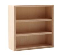 Qsvbeeqj Casa delle bambole Display Miniature Legno Zakka Giocattoli Così Fare Come Realistico Modello Armadio Piccolo Dollhouses