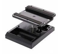 Qsvbeeqj Cavalletto di lavoro per auto, rotazione a 360 gradi, piano di lavoro di riparazione, altezza regolabile per camion, scala 1/8 1/10 1/12 Bugg