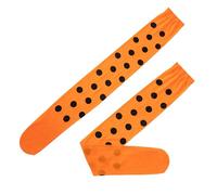 Qsvbeeqj Celebrate Love With Thigh High Calze Lunghe Cuori Puntini Modello Divertente Seta Sopra Il Ginocchio Calze San Valentino, H, Taglia unica