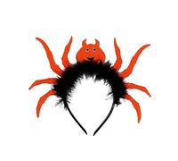 Qsvbeeqj Cerchietto per capelli a forma di ragni dei cartoni animati, per servizi fotografici, Halloween, cosplay, feste in costume, copricapo per bambini, donne, punk, per donne, punk, rock, feste di
