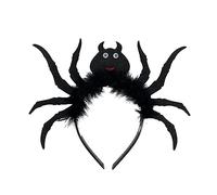 Qsvbeeqj Cerchietto per capelli a forma di ragni dei cartoni animati, per servizi fotografici, Halloween, cosplay, feste in costume, copricapo per bambini, donne, punk, per donne, punk, rock, feste di