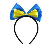 Qsvbeeqj Cerchietto per capelli con fiocco colorato a forma di farfalla, confortevole, per donne e bambini, accessori per feste di Halloween