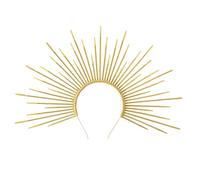 Qsvbeeqj Cerchietto per capelli da sposa con dea del sole, elegante e delicato, per donne e ragazze