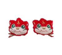 Qsvbeeqj Cerchietto per capelli in peluche per feste in costume e abbigliamento quotidiano Festival Zodiacale Snake Fascia per capodanno cinese 2025