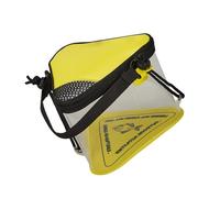 Qsvbeeqj Chiaro Secchio di Pesce Vivace Triangolo Pesca Secchio Di Pesca Secchio Di Esca Viva Contenitore Portatile Secchio Di Acqua Minnow Secchio Con Coperchio Netto Attrezzature Da Pesca All'aperto