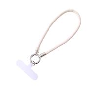 Qsvbeeqj Cinghie molli del polso della mano del cuoio della cinghia del cellulare della cordicella del telefono con le linguette per anti perso mobile