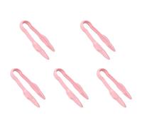 Qsvbeeqj Cinque pezzi diversi colori disponibili ideali per migliorare le capacità motorie dei bambini e concentrazione, clip in plastica color chiaro