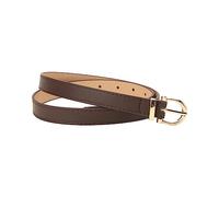 Qsvbeeqj Cintura in vita punk per adulti con fibbia ovale regolabile Cintura in pelle PU Cinture in vita per le donne Cintura dimagrante Cinture sottili per abiti da donna Abito jeans sottile, Caff