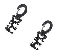 Qsvbeeqj Clip ergonomica in silicone: supporto per ingranaggi ad attacco rapido per condizioni di scarsa illuminazione e gestione subacquea sicura, regolatore ad alta resistenza