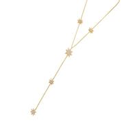 [Qsvbeeqj] Collana lunga moderna alla moda con meteoriti e accenti incrociati per riunioni di festa