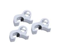 Qsvbeeqj Confezione da 3 regole di interruzione del circuito in alluminio 8 mm Aggiornamenti di apertura per interruttori in miniatura e isolatori elettrici Interruttore a circuito chiuso