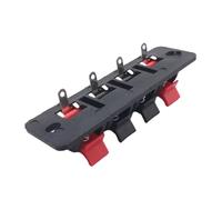 Qsvbeeqj Connettori uditivi a 4 pin per terminali per altoparlanti a molla per test di invecchiamento a LED Soluzione di cablaggio di connessione rapida Clip a molla uditiva di varie dimensioni