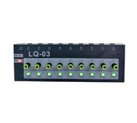 Qsvbeeqj Console portatile professionale del miscelatore con le spine di 6.35mm e la forte costruzione del metallo 4/8 suono di Manica