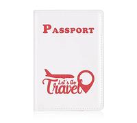 Qsvbeeqj Coppie di innamorati titolare della carta di copertura Hot Stamping Mondi per Donne Uomini Matrimonio Viaggio Portafoglio Viaggio Uomo, Rosso, Bellezza di massa