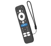 Qsvbeeqj Custodia protettiva in silicone per telecomando 4KPro Custodia antiscivolo durata con cinturino da polso Custodia in silicone