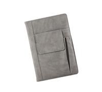 Qsvbeeqj Diario tascabile in pelle da 200 pagine | Blocco note da viaggio per scrivere quotidianamente disegnare e prendere appunti dal design semplice