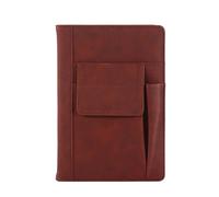 Qsvbeeqj Diario tascabile in pelle da 200 pagine | Blocco note da viaggio per scrivere quotidianamente disegnare e prendere appunti dal design semplice