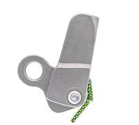 Qsvbeeqj Discensore multiuso resistente alla corrosione adatto per arrampicata su roccia Rappelling e operazioni di emergenza in acciaio inox anticaduta