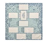 Qsvbeeqj Divinations Tovaglia da lettura astrology tarocchi tovaglia altare tessuto civiltà accessorio gioco da tavolo