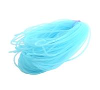 Qsvbeeqj Elastico Mesh Tubo Binding Trim Per Sinamay Cappello Fascinator Cappello 4mm Mesh Rope Per Le Donne Modisteria Accessori Fatti a Mano Crine di Cavallo Treccia Trim, Azzurro, Taglia unica