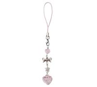 Qsvbeeqj Elegante collana di perle con ciondolo a forma di cuore con ciondolo a forma di cuore, per l'uso quotidiano