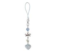 Qsvbeeqj Elegante collana di perle con ciondolo a forma di cuore con ciondolo a forma di cuore, per l'uso quotidiano
