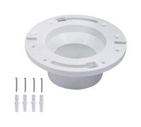 Qsvbeeqj Facile installazione Motorhomes Guarnizione WC E Presa Flangia Kit Per 300 310 320 WC Assicurare Controllo Odore Proprietà Guarnizione WC