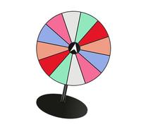 Qsvbeeqj Fortuna Party Turn Plate Tabletop Prezzo Piattaforma Draws Roulette Wheel Estinzione Felicità Riutilizzabile