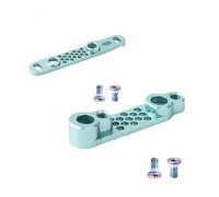 Qsvbeeqj Freni a disco per bicicletta, adattatore di montaggio per dischi stradali, convertitore dei freni, morsetti per vari tipi di biciclette resistenti alla corrosione