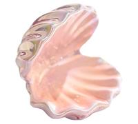 Qsvbeeqj Gioielli di conchiglie in ceramica fatti a mano Organizzatori decorativi per la casa tavolo vanità comodino decorazioni spiaggia matrimonio decorativo piatto di gioielli, Taglia unica, come