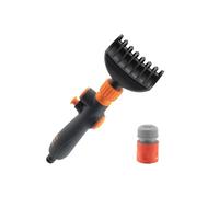 Qsvbeeqj Handheld Clear Water Pool Spazzola per la pulizia della piscina, cartucce filtro ergonomico per piscina pubblica peeling piscina giardino attrezzature per la pulizia