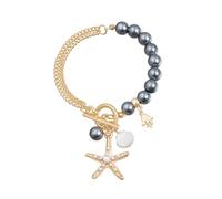 Qsvbeeqj Hot Day Marine Tema Gioielli Regolabile Collana E Bracciale Casual Beachwear Accessori Per Donne Beach Party Accessori Gioielli Accessori, Taglia unica, come descritto, come descritto