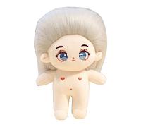 Qsvbeeqj Idolo farcito Delicato Idolo Figura Peluche Decorazione Camera Emozione Rafforzare Per Le Ragazze Piccole Ragazze Ufficio Ornamento