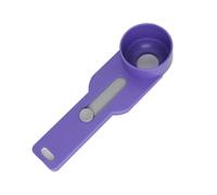 Qsvbeeqj Imbuto di misurazione scorrevole multifunzione pala con manico lungo, lavabile in lavastoviglie, accessori da cucina