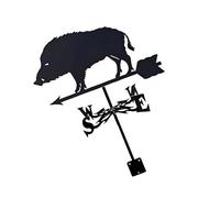 Qsvbeeqj Indicatori di direzione del giardino antiruggine acciaio ad alte prestazioni in acciaio inox Weatel Vane Easy Assembly per la progettazione del paesaggio all'aperto Facile da installare