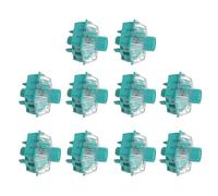 Qsvbeeqj Interruttori meccanici per tastiere da gioco, reazioni rapide e feedback tattilati per il tempo Utilizzare 10pcs Crisp Tiping esperienze