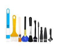 Qsvbeeqj Kit di strumenti di pulizia elettronica per la pulizia di spazzole per computer tastiera stampante auto cruscotto macchina macchina fotografica manutenzione ufficio computer strumento di