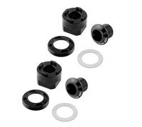 Qsvbeeqj Lega di alluminio Biciclette Manovella Cap Remover Tool Set Manutenzione e Grande Compatibilità Bike Crank Tool