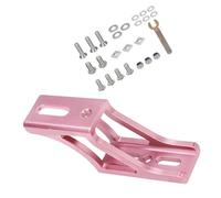 Qsvbeeqj Luce per il naso della bicicletta con alzate biciclette da montagna, borsa anteriore, supporto per borsa per bicicletta, adattatore, clip di conversione leggera