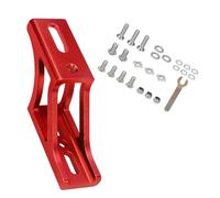 Qsvbeeqj Luce per il naso della bicicletta con alzate biciclette da montagna, borsa anteriore, supporto per borsa per bicicletta, adattatore, clip di conversione leggera