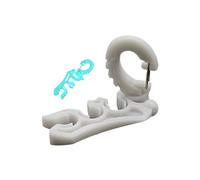 Qsvbeeqj Luminously ARA Tubo Clip di Ricambio Immersione Doppio Supporto Clip E Snorkeling Attrezzature Accessori Luminosamente ARA Clip Supporto