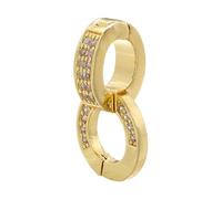 Qsvbeeqj Lussuoso Tappo Chiusura Gioielli Ritrovamento Versatile Chiusura Copricapo Chiusure Per E Gioielli Designer