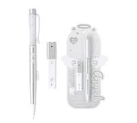 Qsvbeeqj Matita da disegno ricaricabile da 0,5 mm con matita meccanica per studenti, architetti e professionisti del disegno tecnico